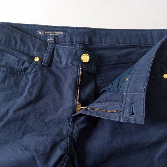 BROOKS BROTHERS | 346 Natalie Fit Navy Jeans - Picture 7 of 14